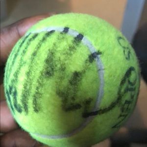 US Open Autographed tennis ball John McEnroe